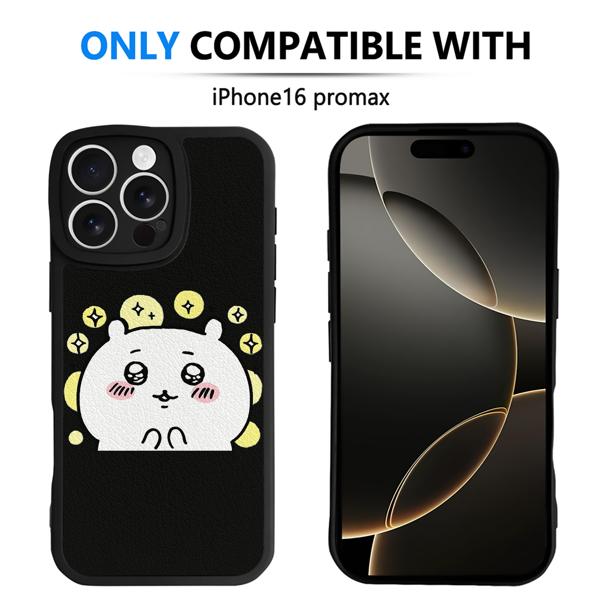（画像用） ちいかわ ちいかわ Chii-kawa chiikawa 【iPhone 16シリーズ対応】シリコンスマホケース（レザー調） 材質：シリコン